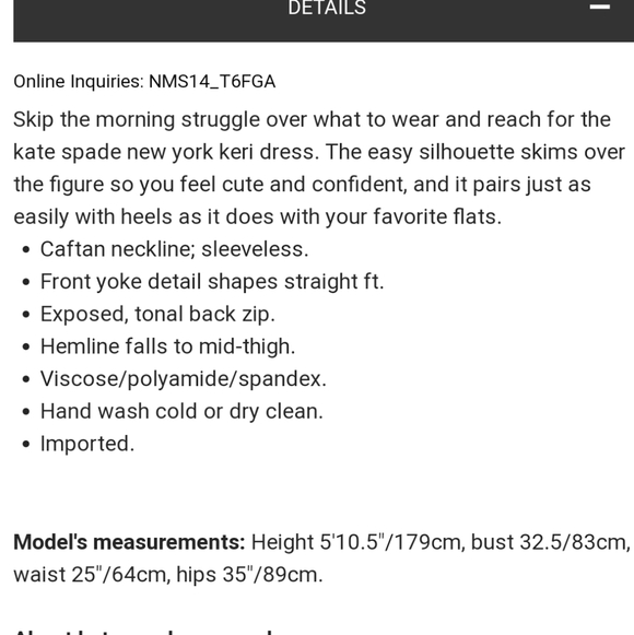 Kate Spade Keri Shift Dress Pink Women's 0 - Picture 11 of 11